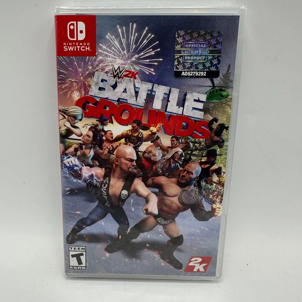 WWE 2K Battlegrounds Nintendo Switch Game - Brand New / Sealed